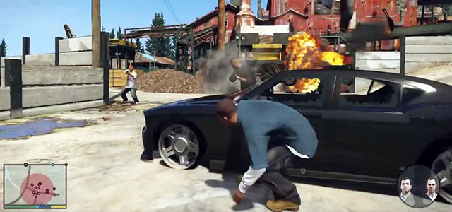 GTA V Cover Shooting